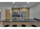 Modern kitchen with stainless steel appliances and granite countertops at 7121 E Rancho Vista Dr # 4004, Scottsdale, AZ 85251