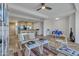 Spacious living room with an open floor plan and city views at 7121 E Rancho Vista Dr # 4004, Scottsdale, AZ 85251