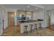 Modern kitchen with granite countertops and stainless steel appliances at 7121 E Rancho Vista Dr # 4004, Scottsdale, AZ 85251