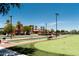 Outdoor bocce ball court and putting green at 41906 W Solitare Dr, Maricopa, AZ 85138