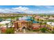 Community center with lake and mountain views at 41906 W Solitare Dr, Maricopa, AZ 85138