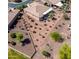 House with large backyard, desert landscaping, and white fence at 41906 W Solitare Dr, Maricopa, AZ 85138