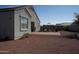 Backyard with patio, gazebo, and gravel at 30893 W Pinchot W Ct, Buckeye, AZ 85396