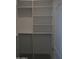 Large closet with hanging rods and shelving for storage at 30893 W Pinchot W Ct, Buckeye, AZ 85396
