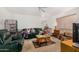 Living room features seating, birdcage, and shelving at 2029 S Las Palmas --, Mesa, AZ 85202