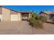 House exterior, front view with attached garage and carport at 2029 S Las Palmas --, Mesa, AZ 85202
