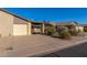 House exterior, front view with attached garage and carport at 2029 S Las Palmas --, Mesa, AZ 85202