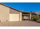 House exterior, front view with attached garage and carport at 2029 S Las Palmas --, Mesa, AZ 85202