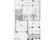 Two-story home floor plan, six bedrooms, and covered outdoor living at 20578 E Via De Colina --, Queen Creek, AZ 85142