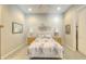 Comfortable bedroom with a queen-size bed and wood nightstands at 27552 W Tonopah Dr, Buckeye, AZ 85396