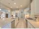 Modern kitchen with stainless steel appliances and an island at 27552 W Tonopah Dr, Buckeye, AZ 85396