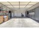 Large garage with ample storage and room for multiple vehicles at 27552 W Tonopah Dr, Buckeye, AZ 85396