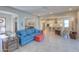 Open living space with views into the kitchen and dining area at 27552 W Tonopah Dr, Buckeye, AZ 85396