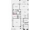 Four-bedroom home floorplan with an open concept layout at 14808 W Soft Wind Cir, Surprise, AZ 85387
