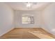 Bright bedroom with ceiling fan and neutral carpeting at 2101 S Meridian Rd # 172, Apache Junction, AZ 85120