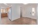 View of the kitchen and entryway with tile flooring at 2101 S Meridian Rd # 172, Apache Junction, AZ 85120