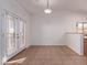 Bright dining area with tile floor and access to backyard at 2101 S Meridian Rd # 172, Apache Junction, AZ 85120
