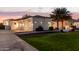 Luxury home with driveway and landscaping at 22474 S 199Th Cir, Queen Creek, AZ 85142