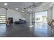 Spacious garage interior, perfect for car enthusiasts at 22474 S 199Th Cir, Queen Creek, AZ 85142