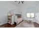 bedroom with a built-in bunk bed at 22474 S 199Th Cir, Queen Creek, AZ 85142