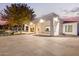 Luxury home with covered patio and beautifully landscaped grounds at 22474 S 199Th Cir, Queen Creek, AZ 85142