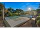 Private backyard with a full-size basketball court at 6429 S Honor Ct, Gilbert, AZ 85298
