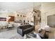 Bright living area with high ceilings and an open floor plan at 16349 E Links Dr, Fountain Hills, AZ 85268