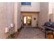 Backyard patio with grill and access to home at 3211 E Lavey Ln # 104, Phoenix, AZ 85032
