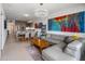 Open concept living and kitchen area with modern furnishings at 7180 E Kierland Blvd # 314, Scottsdale, AZ 85254