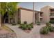Well-maintained community with walkways and landscaping at 9445 N 94Th Pl # 102, Scottsdale, AZ 85258