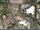 Aerial view showing multiple houses and landscape at 6612 E Hummingbird Ln, Paradise Valley, AZ 85253