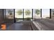 Modern bathroom with freestanding tub and large window at 6612 E Hummingbird Ln, Paradise Valley, AZ 85253