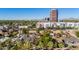 Aerial view of the property and neighborhood at 38 W Lynwood St, Phoenix, AZ 85003