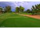 Expansive green golf course with sand traps at 8307 E Vista De Valle --, Scottsdale, AZ 85255