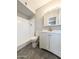 Modern bathroom with white vanity and shower at 2044 W 9Th Ave, Apache Junction, AZ 85120