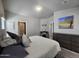 Spacious primary bedroom with fireplace and large dresser at 650 N Hawes Rd # 3314, Mesa, AZ 85207