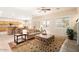Living room features a comfortable couch and coffee table at 14428 E Monument Dr, Scottsdale, AZ 85262