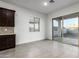 Kitchen with sliding door to backyard at 7366 E White Tail Rd, San Tan Valley, AZ 85143