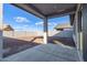Covered patio and spacious backyard at 7366 E White Tail Rd, San Tan Valley, AZ 85143