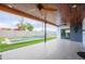 Covered patio overlooking a refreshing pool at 7544 E Mckinley St, Scottsdale, AZ 85257