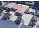 Aerial view of single-story home with driveway and landscaping at 591 E Park Ave, Gilbert, AZ 85234