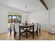 Bright dining room with hardwood floors and a chandelier at 1455 E Tuckey Ln, Phoenix, AZ 85014