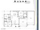 Two-story home floor plan with 3 bedrooms, 2.5 bathrooms, and a two-car garage at 2303 S 337Th Ave, Tonopah, AZ 85354
