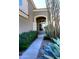 Landscaped walkway leading to the front entrance of the home at 4321 E Desert Sky Ct, Cave Creek, AZ 85331