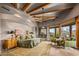 Luxurious main bedroom with mountain views and sitting area at 40523 N 102Nd Pl, Scottsdale, AZ 85262