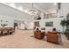 Spacious living room with high ceilings and a loft area at 3014 N 61St Pl, Scottsdale, AZ 85251