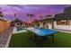 Entertaining backyard with a ping pong table and putting green at 3014 N 61St Pl, Scottsdale, AZ 85251