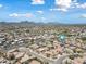 Aerial view showing home's location near a main road at 16914 E Britt Ct, Fountain Hills, AZ 85268