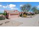 One-story home with desert landscaping and a two-car garage at 16914 E Britt Ct, Fountain Hills, AZ 85268