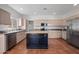 Kitchen with stainless steel appliances and a center island at 16914 E Britt Ct, Fountain Hills, AZ 85268